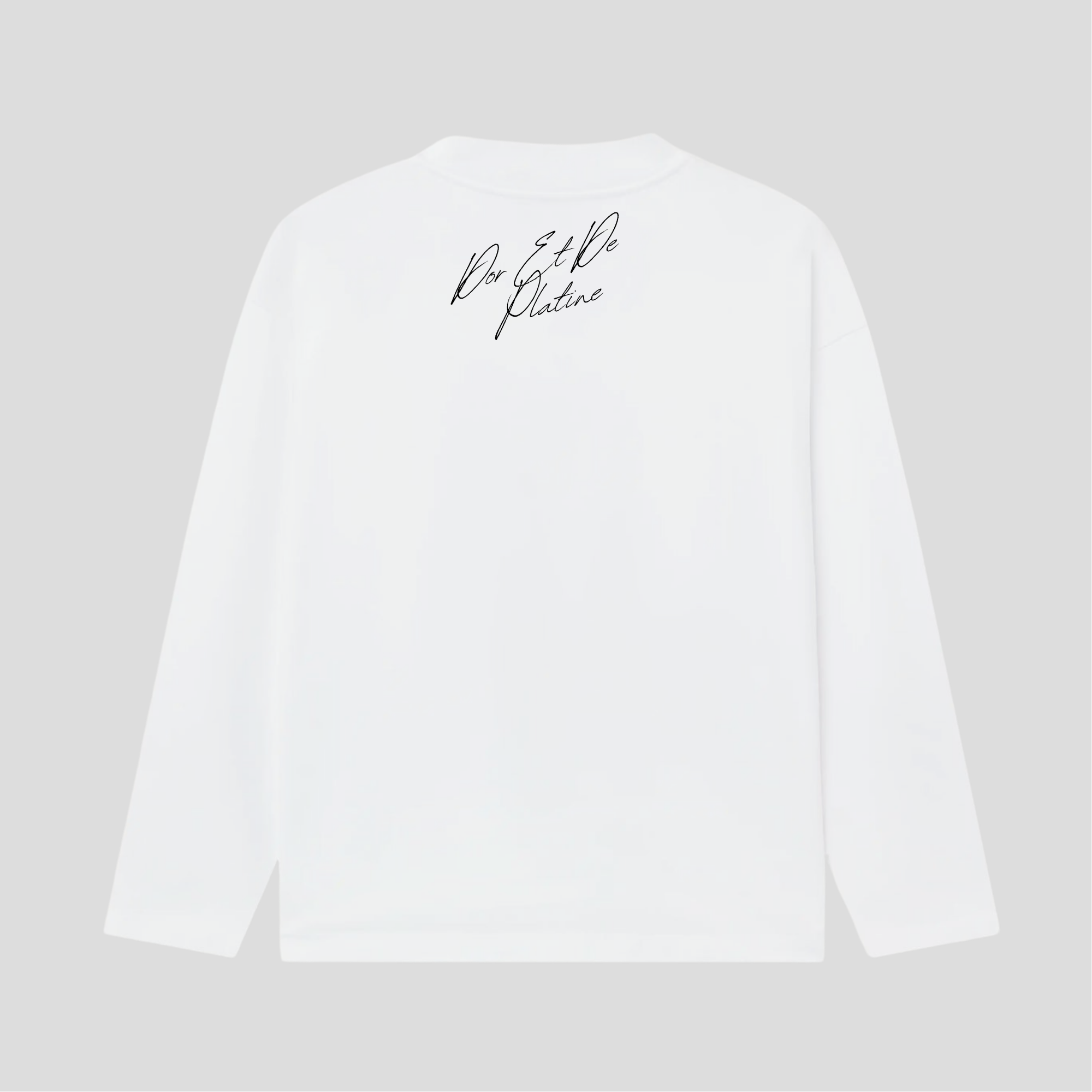 T-shirt manches longues mix 100% Cotton